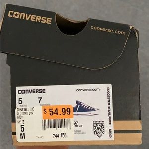 Converse low tops